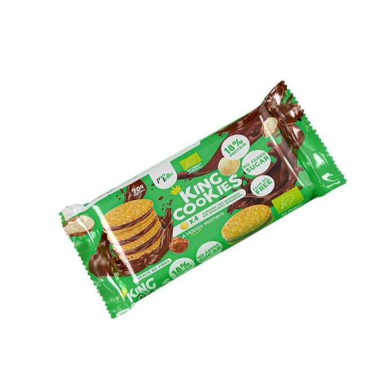 Protella - King Cookies 70 g - Biscoitos proteicos de chocolate