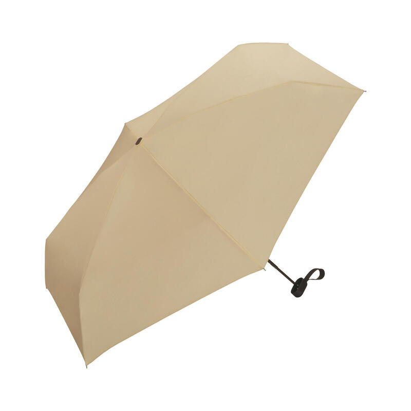 袖珍純色縮骨雨傘-淺褐色
