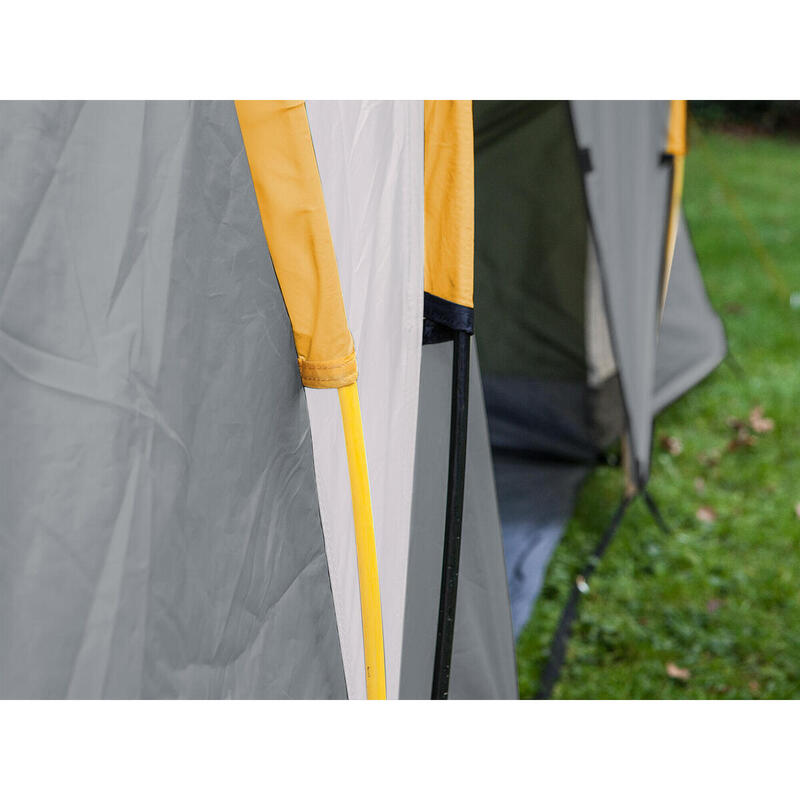 Tente familiale dôme camping Daytona 6 - 6 personnes - 530x370 cm - 3 cabines