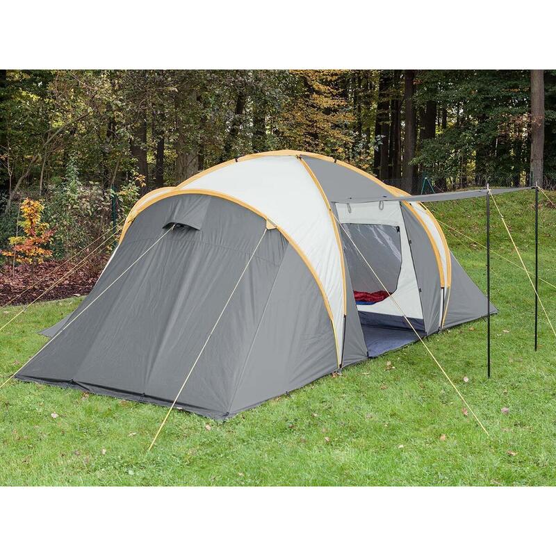 Tente familiale dôme camping Daytona 6 - 6 personnes - 530x370 cm - 3 cabines