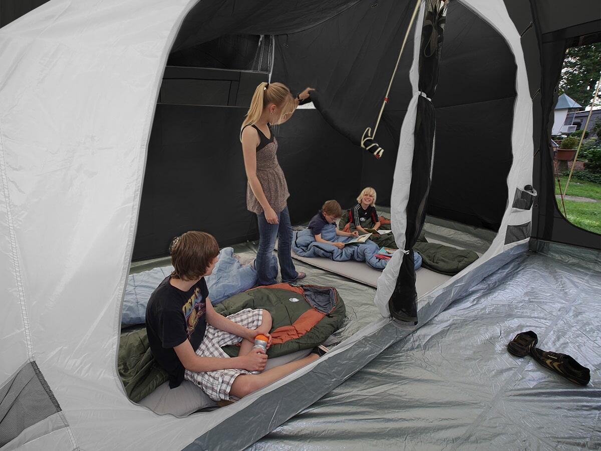 Tente tunnel Gotland 5 Sleeper Protect - 5 pers - 1 cabine sombre - Sol cousu 4/7