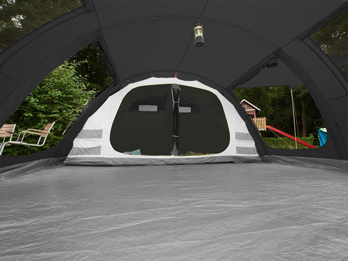 Tente tunnel Gotland 5 Sleeper Protect - 5 pers - 1 cabine sombre - Sol cousu 3/7