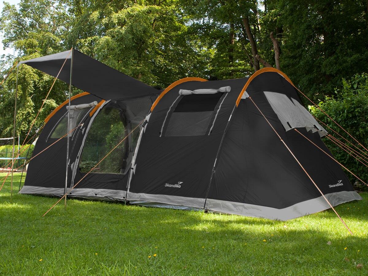 Tente tunnel Gotland 5 Sleeper Protect - 5 pers - 1 cabine sombre - Sol cousu 2/7
