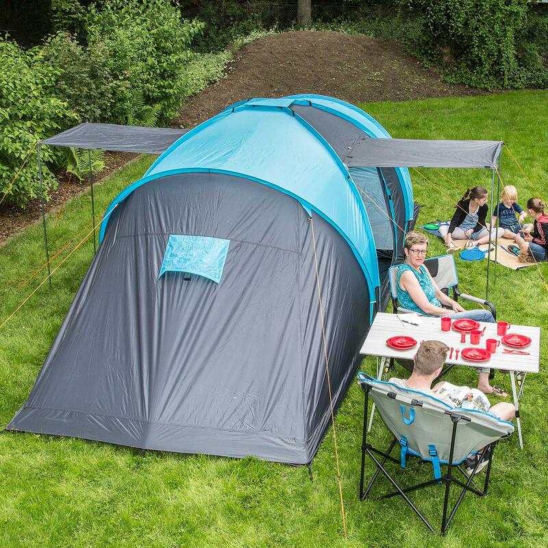 Tente dôme familiale Hammerfest 6 - Camping - 6 personnes  - 2 cabines