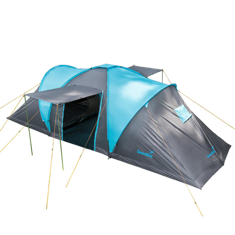 Kuppelzelt Hammerfest für 6 Personen | Campingzelt ohne eingenähtem Zeltboden