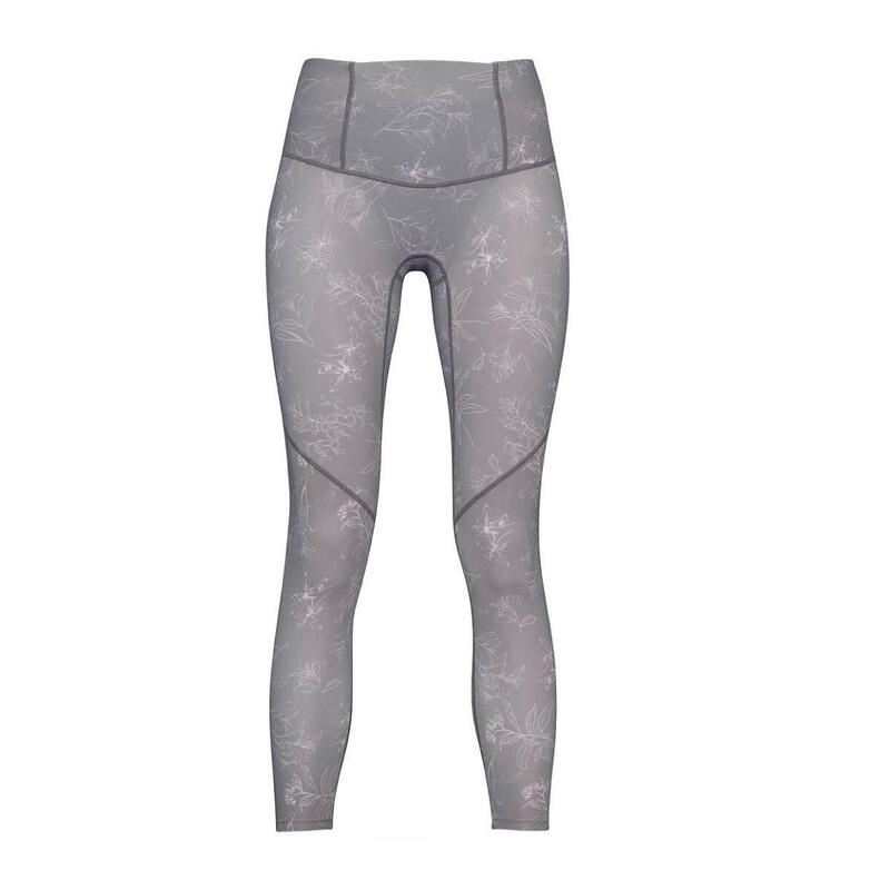 VCY139 Women's Sports Tights - Grey × Pink