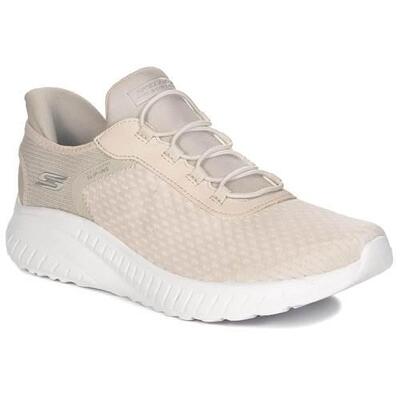 Sneakers skechers model bobs squad chaos - i slip-ins kleur beige