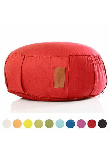 Yogakussen - Meditatie Kussen - Yoga - Pilates - Rood