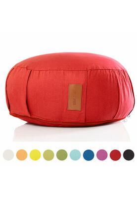 Yogakussen - meditatie kussen - yoga - pilates - rood