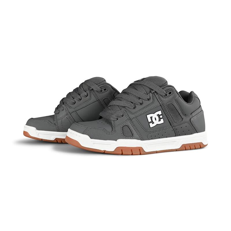 Ténis Dc Modelo Stag Cor Cinza