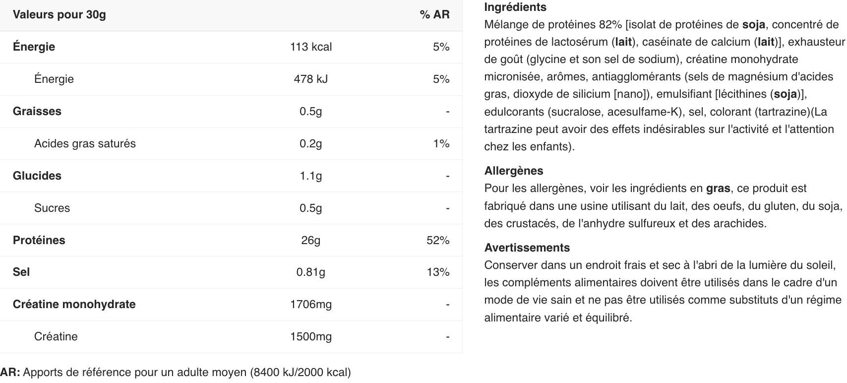 Protéine multi-sources - Protein Power - Vanille 2/4