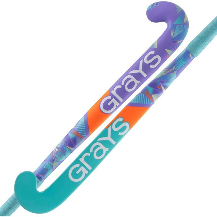 Grays Blast Ultrabow Junior Hockey Stick - Purple 1/4