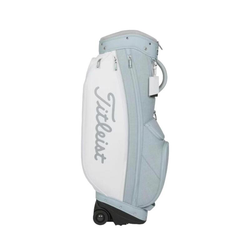 TB24CTWUWK-142 WOMEN'S URBAN WHEELED GOLF CART BAG - WHITE/GREEN