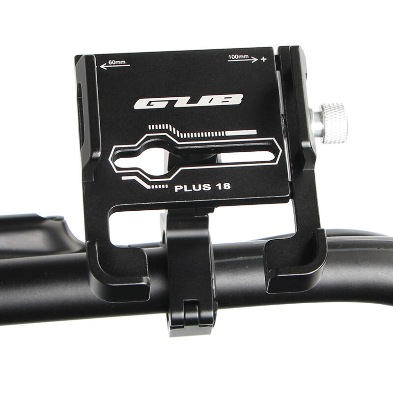 Uchwyt rowerowy aluminiowy na telefon regulowany GUB Plus 18