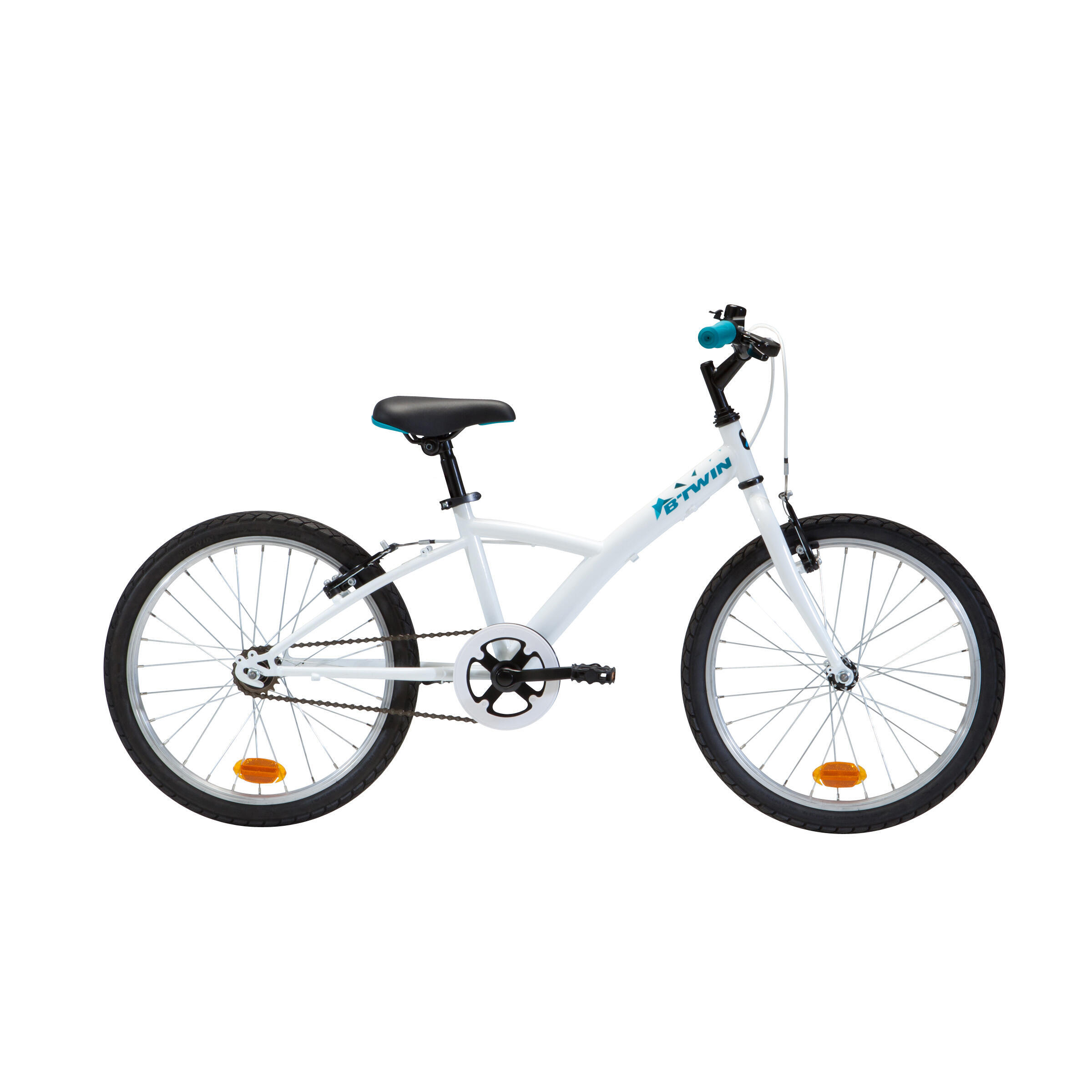 Refurbished Well Used Original 100 Kids 20 inch Hybrid Bike 6 8 Years WHITE