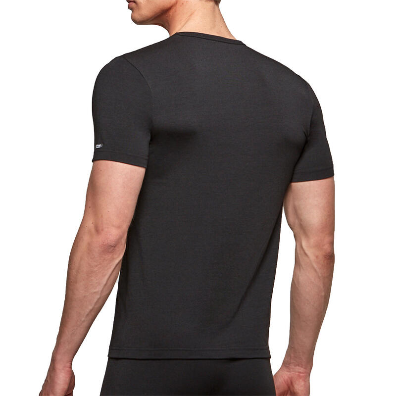 Thermo-T-Shirt mit V-Ausschnitt Thermo