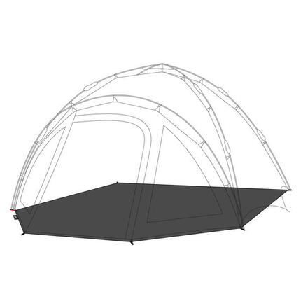 qeedo Quick Oak 3 Groundsheet - Bâche de sol - convient à la tente Quick Oak 3