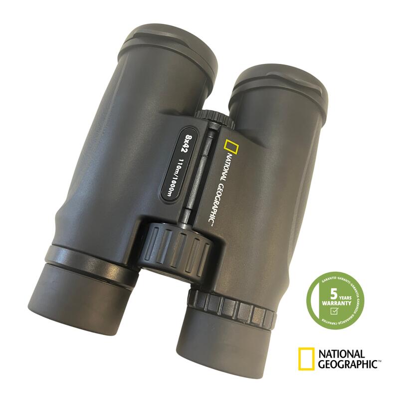 Binocolo 8x42 BaK-4 National Geographic - Immagine luminosa e di alta qualità