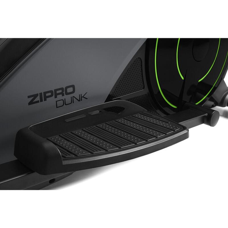 Bicicleta eliptică electromagnetica Zipro Dunk conectat iConsole+ Kinomap