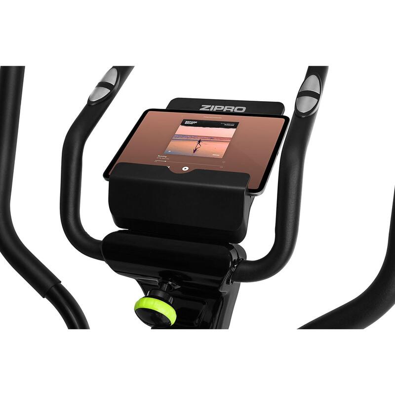 Bicicletta ellittica elettromagnetica Zipro Dunk connessa iConsole+ Kinomap