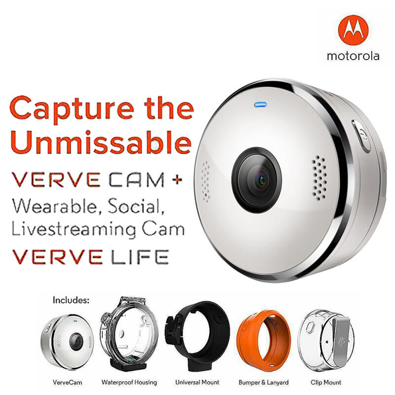 Verve Cam+ Action Camera - White