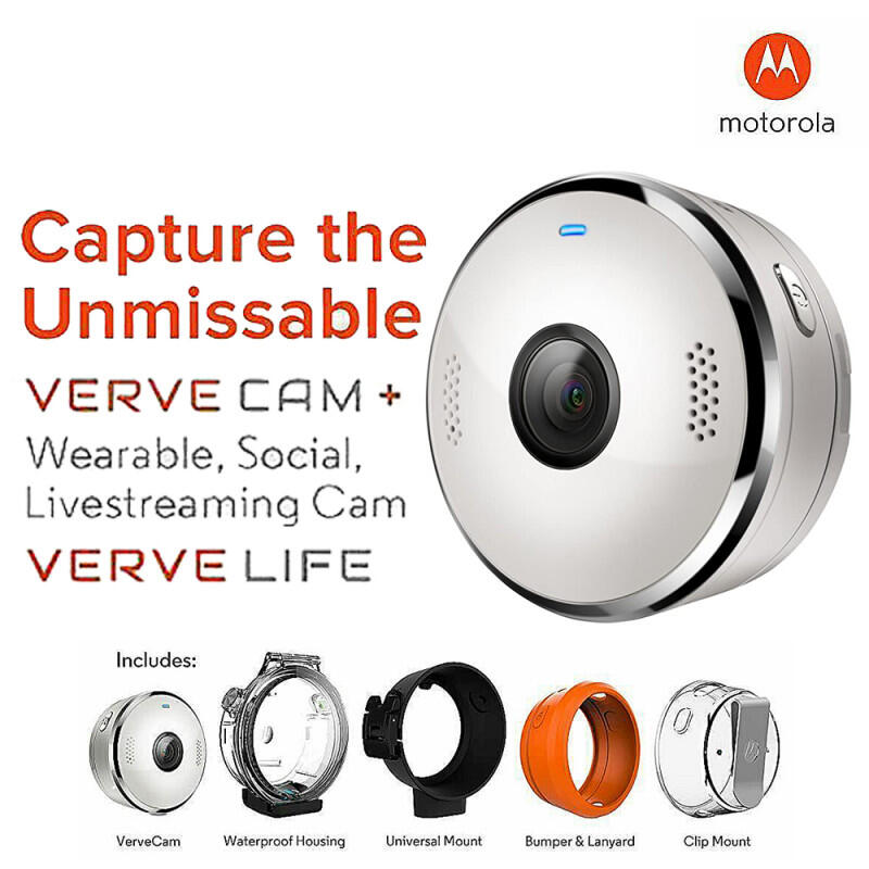 Verve Cam+ 運動相機 - 白色