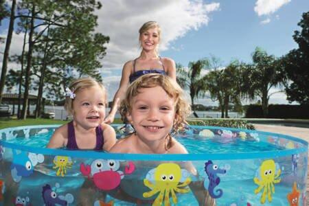 Beco Bestway Fill and Fun Childrens Paddling Pool - 1.2m diameter 3/7