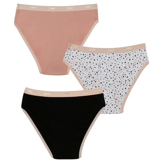 Lot de 3 Culottes Enfant Pockets Coton