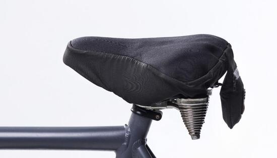 Copri sella riscaldato per bicicletta