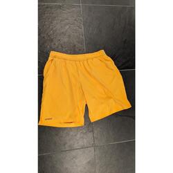 C2C - Tennisshort voor heren Artengo Dry+ Geel-Oranje maat XL