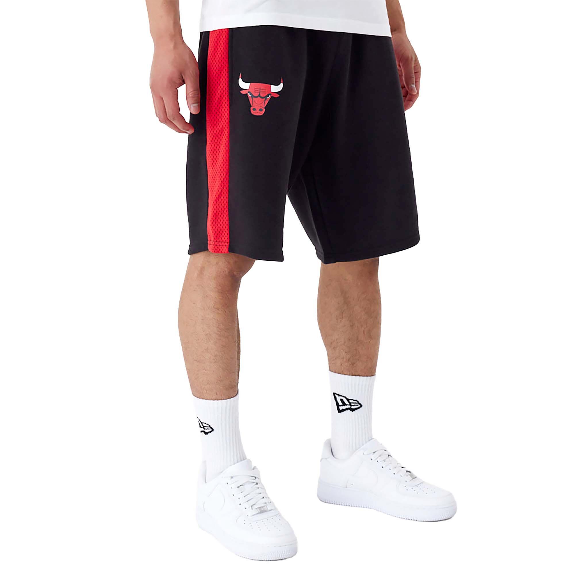 Pantaloni Corti New Era Nba Mesh Panel Os Shorts Chibul  Blkfdr Adulto 4/7