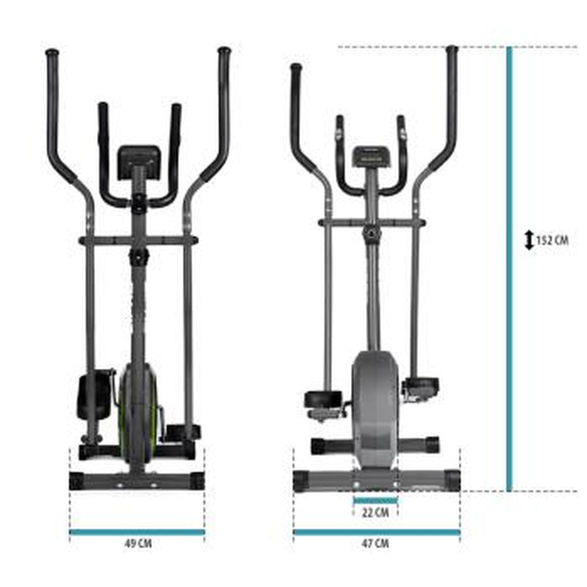 Bicicletta ellittica magnetica Zipro Neon 8 livelli di resistenza fitness