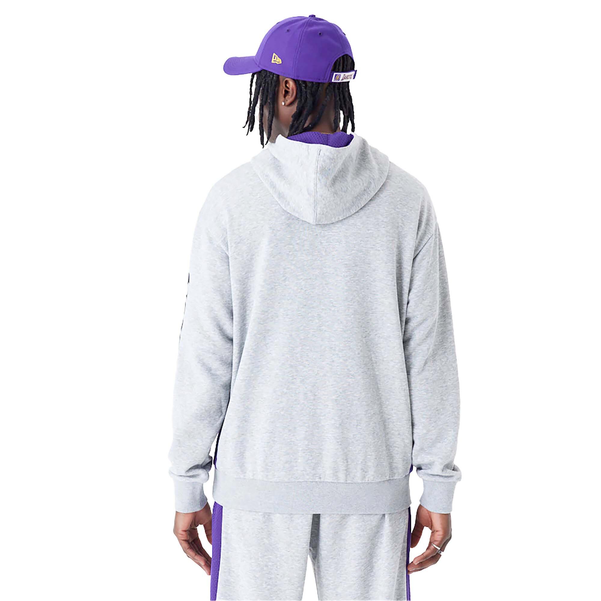 Felpe New Era Nba Mesh Panel Os Hoody Loslak  Hgrtrp Adulto 2/3
