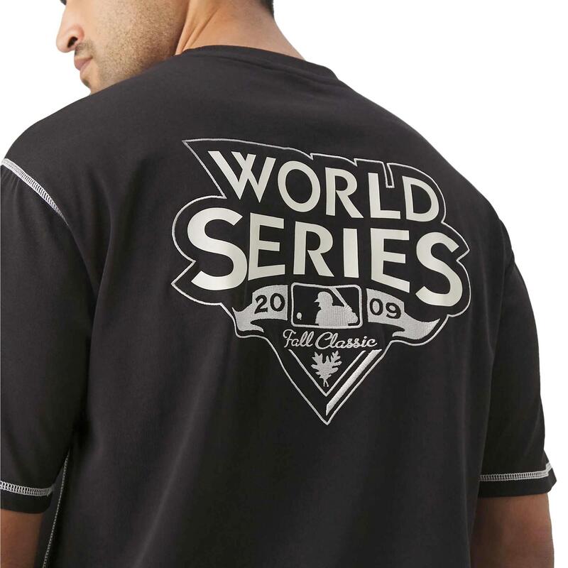 Camiseta New Era Mlb World Series Os Tee Neyyan Blkofw Adulto