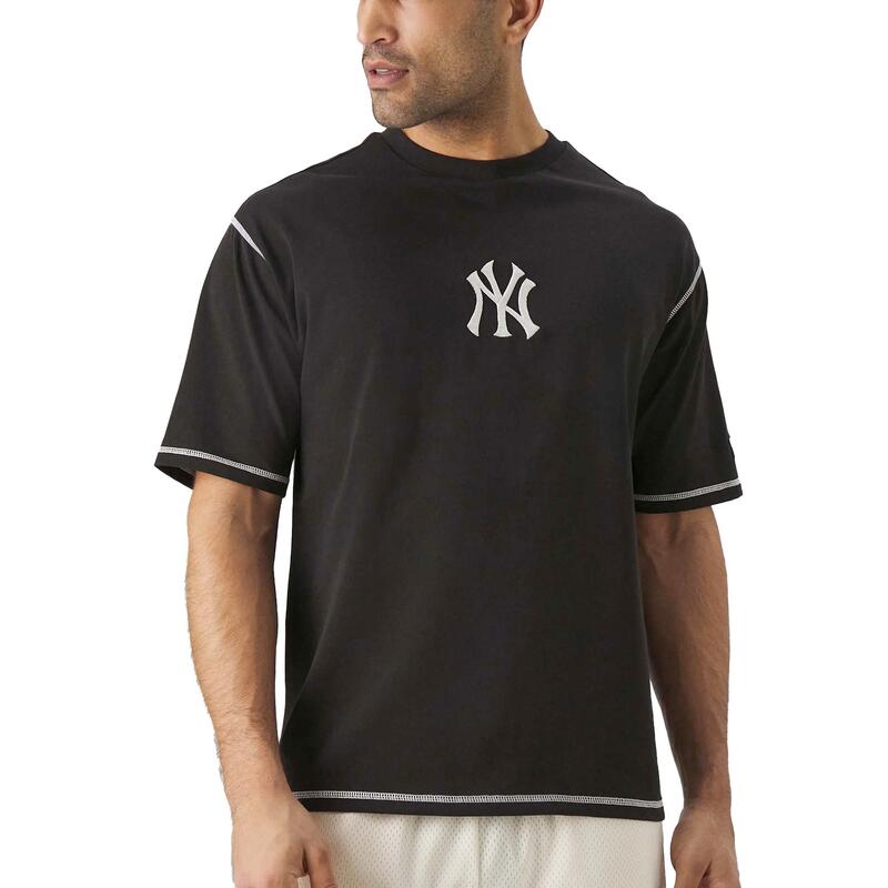 Camiseta New Era Mlb World Series Os Tee Neyyan Blkofw Adulto