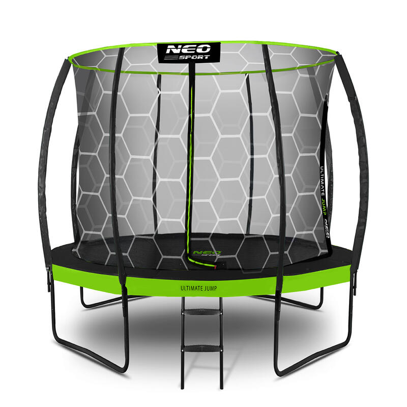 Trampolina ogrodowa Neo-Sport NS-08C221 Circle 252cm/8ft z siatką wewnętrzną