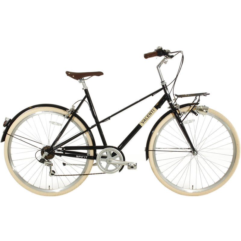 Vélo pour dames Spirit Valenti à 6 vitesses, noir, taille 50 cm