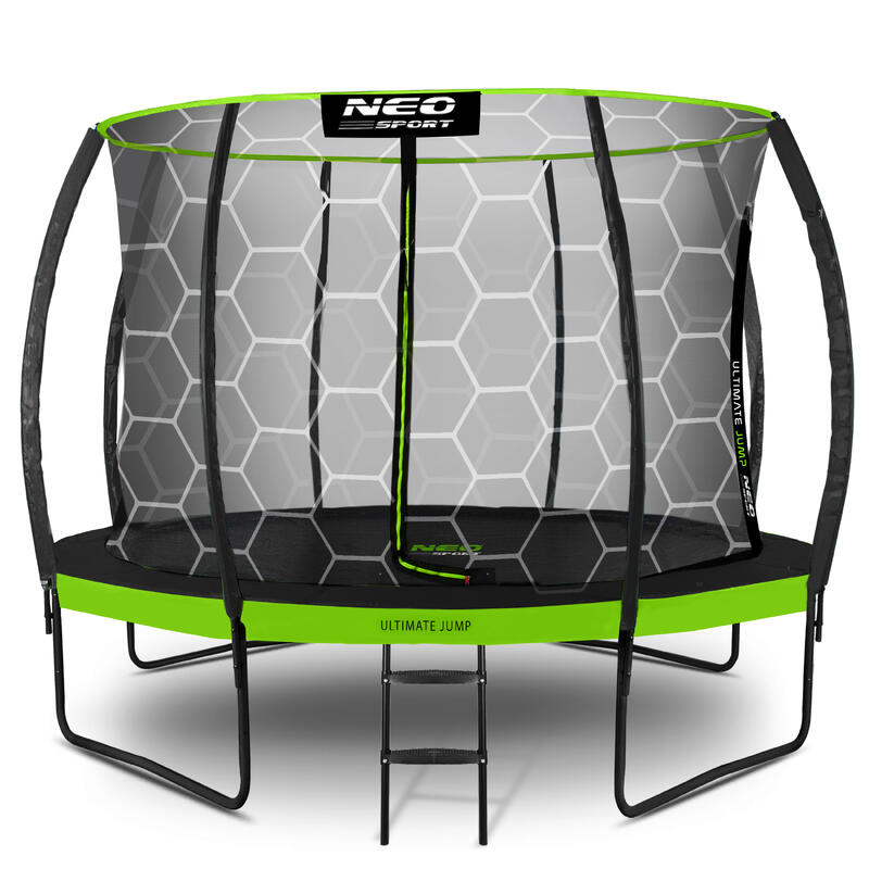 Trampolina ogrodowa Neo-Sport NS-12C221 Circle 374cm/12ft z siatką wewnętrzną