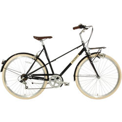 Vélo pour dames Spirit Valenti à 6 vitesses, noir, taille 57 cm