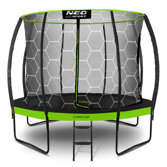 Erwachsene Gymnastik Trampolin - Neo-Sport Ns-10c221 Circle grün