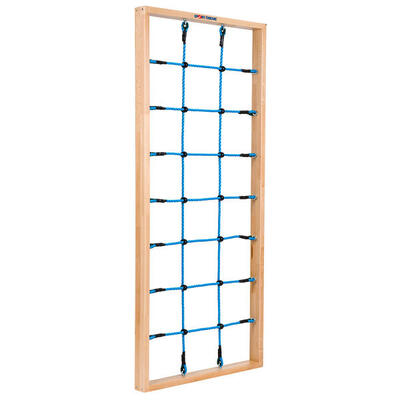 Turnwand-Einzelelement TuWa Kletternetzteil Turnen Unisex Holz