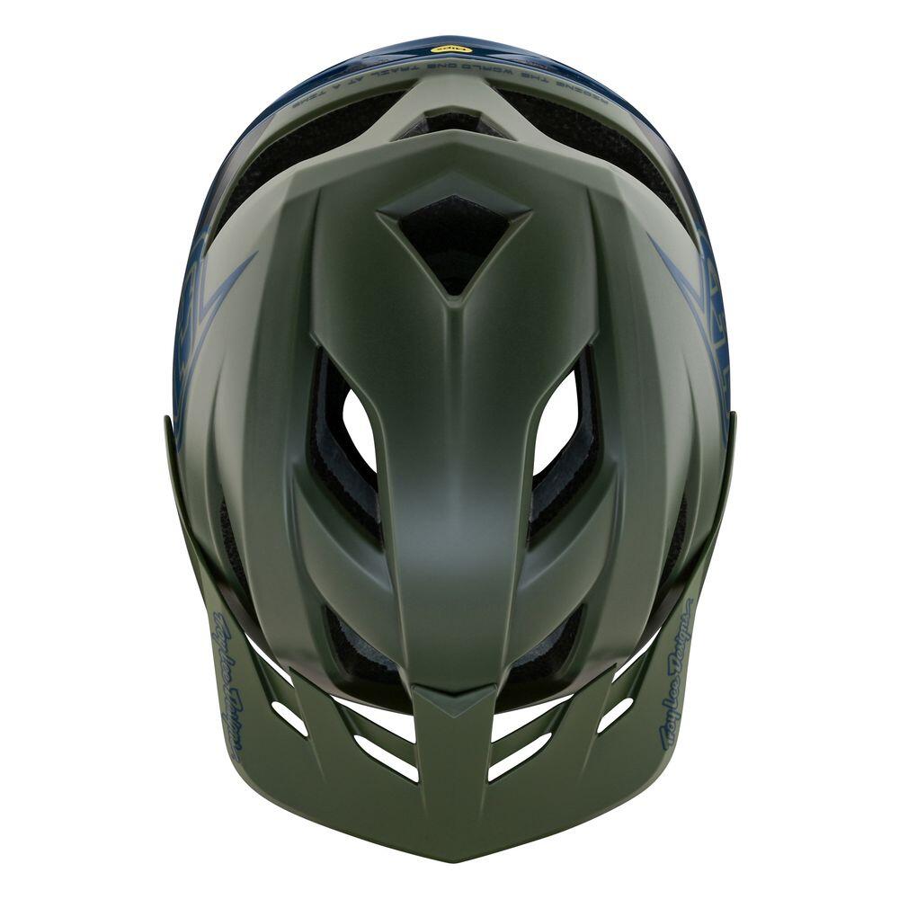 Casque VTT SE FLOWLINE BADGE avec 14 trous d'aération  Vert 5/6