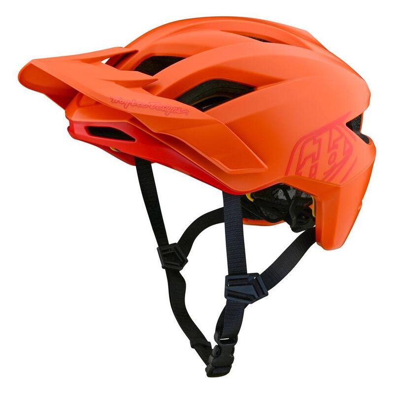 Casco MTB FLOWLINE POINT con 14 fori di ventilazione per ragazzi  Arancione