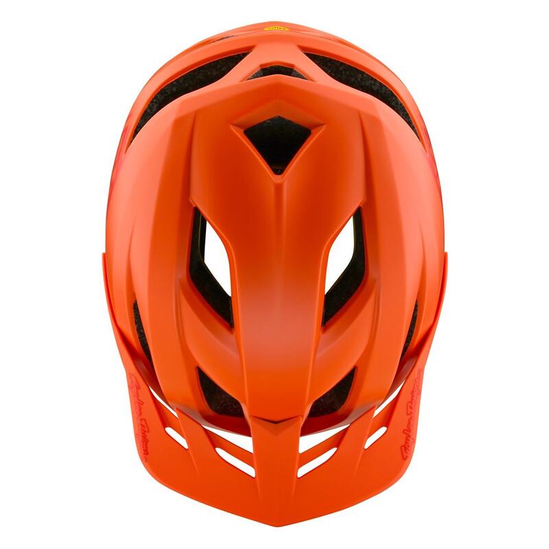 Casco MTB FLOWLINE POINT con 14 fori di ventilazione per ragazzi  Arancione