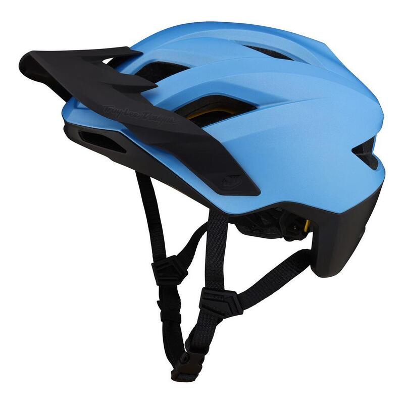 Casco MTB FLOWLINE con 14 fori di ventilazione per bambino Azzurro