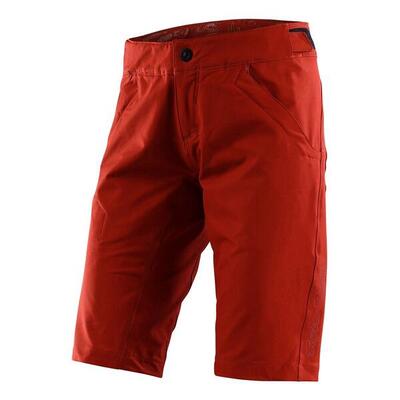 Mtb-short mischief shell, elastisch en ventilerend, dames, bruin