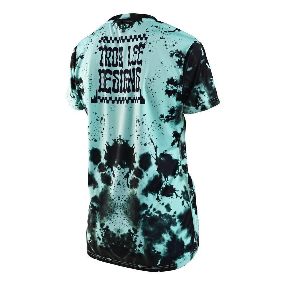Maglia MTB LILIUM traspirante a maniche corte donna Verde 2/2