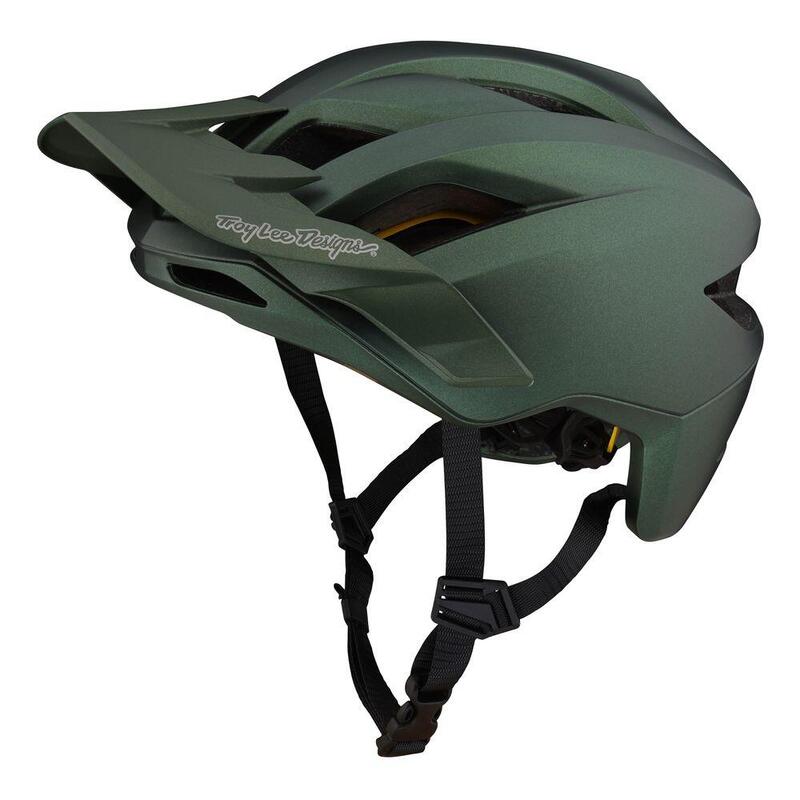 Casco MTB Flowline con 14 fori di ventilazione Verde Uomo