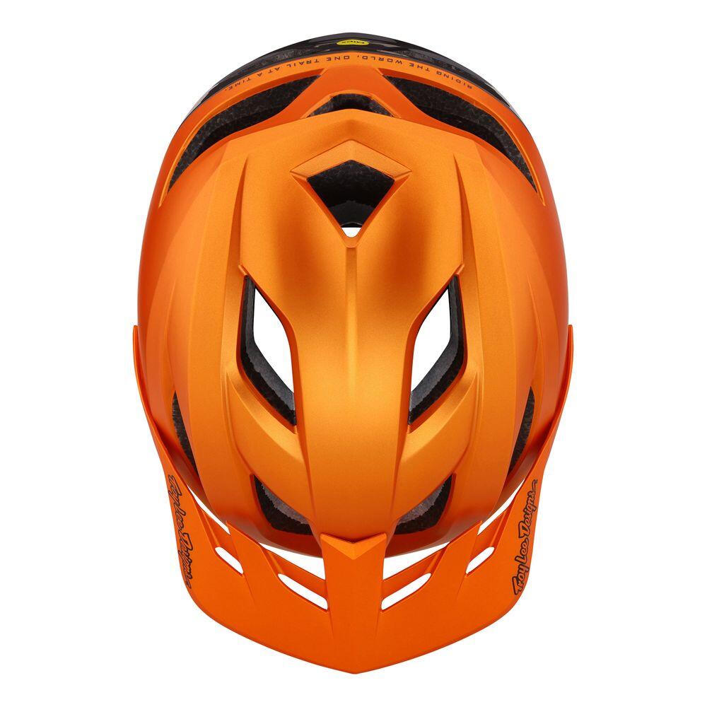 Casque VTT Flowline SE avec 14 trous d'aération Orange Homme 5/6