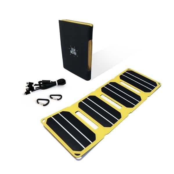 Solar Brother - Chargeur Solaire Sunmoove 6,5w - Panneau Solaire - Noir - No Size - Decathlon